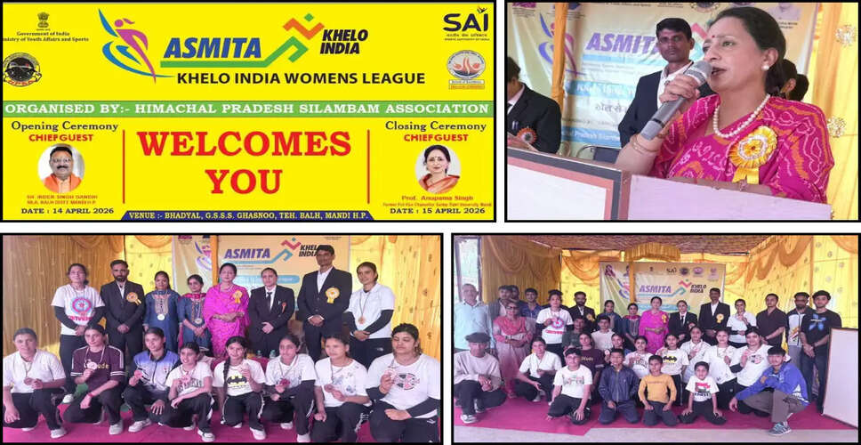 Empowering Young Women: Khelo India Asmita Women League Silambam Championship in Mandi
