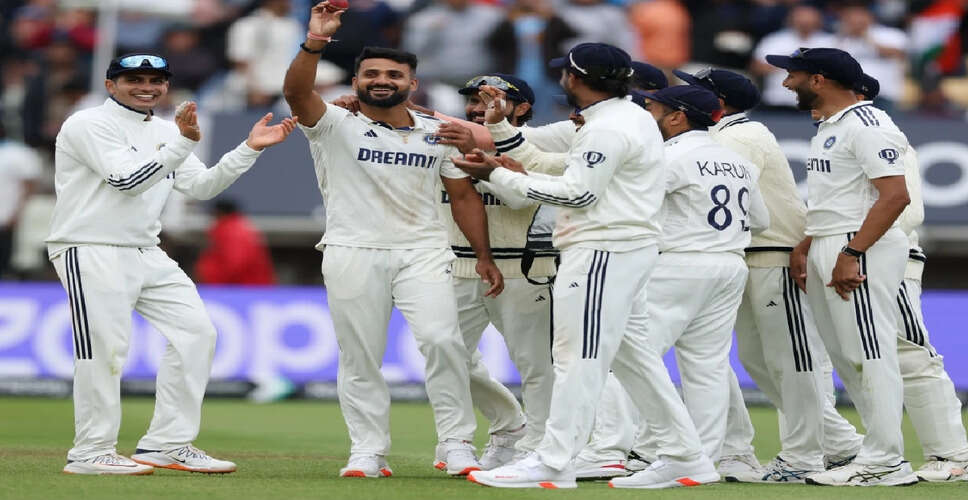India and England Set for Thrilling Test Match at Lord's