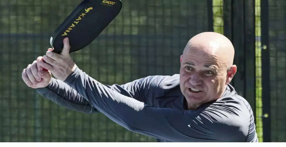 Andre Agassi Weighs In on the Tennis vs. Pickleball Debate