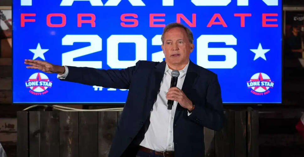 Ken Paxton Secures Texas GOP Senate Nomination, Defeating John Cornyn