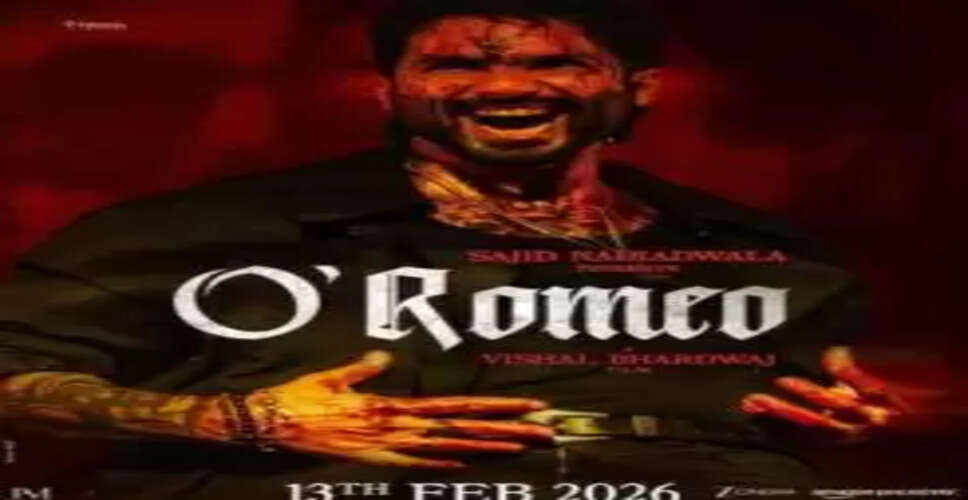 Shahid Kapoor Transforms into Romeo: A Sneak Peek into O&rsquo;Romeo!