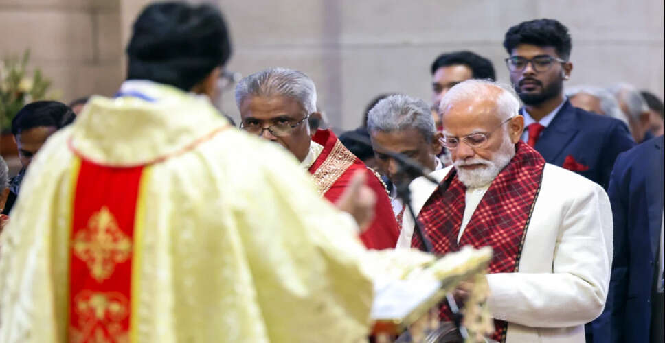 Prime Minister Modi Celebrates Christmas with the Christian Community in Delhi
