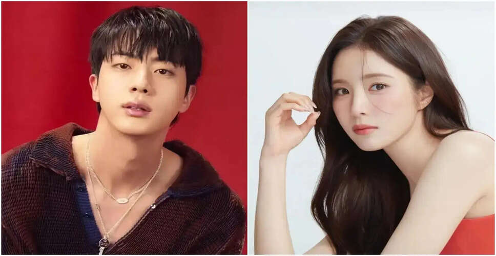 BTS Jin Sparks Dating Rumors with Actress Shin Se-Kyung