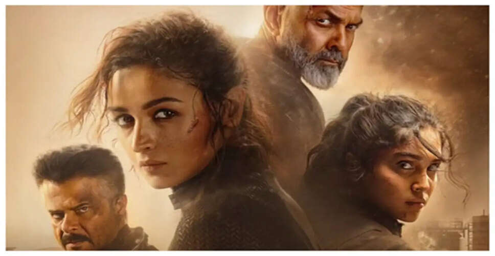 Alia Bhatt Unveils New Poster for Upcoming Film 'Alpha'
