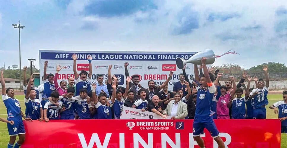 Punjab FC Clinches AIFF Junior League Title in Thrilling Penalty Shootout