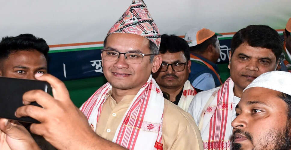 Congress Approves Formation of Assam State Election Committee Led by Gaurav Gogoi