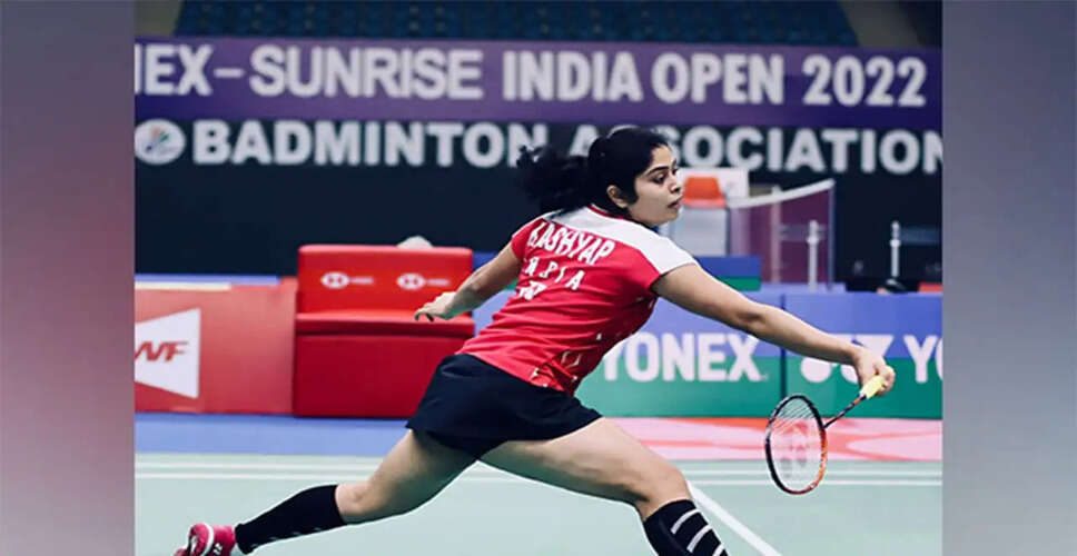 Aakarshi Kashyap Advances in Orleans Masters Badminton Tournament