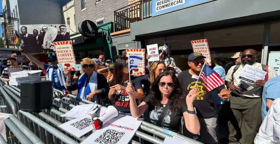 Protests Erupt Outside Brooklyn Coffee Shop Over Controversial Politician Ban