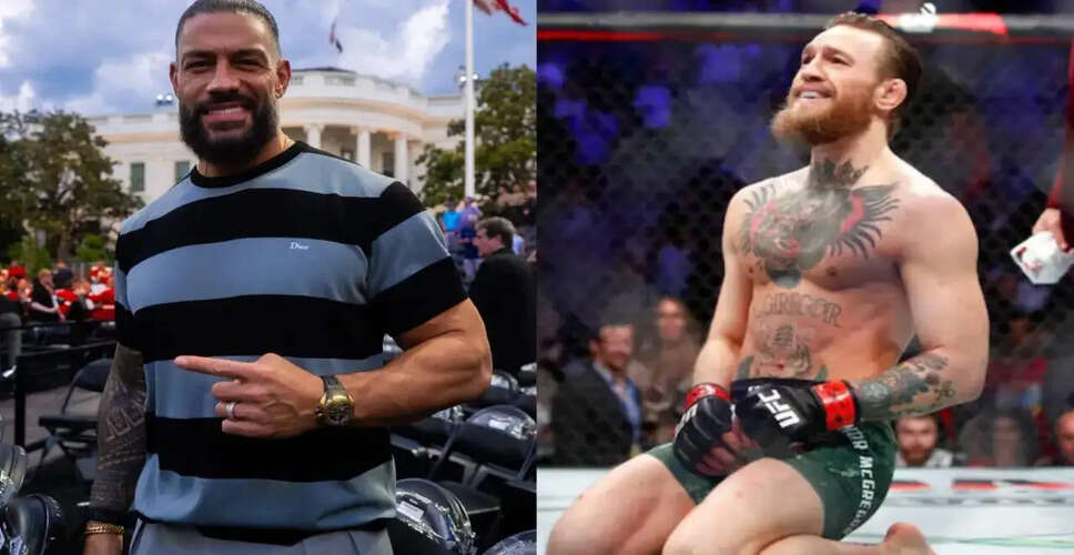 Conor McGregor's Viral Trolling of Roman Reigns at UFC Event