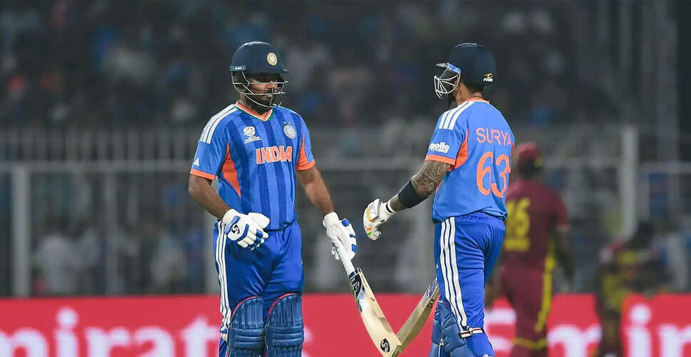 Sanju Samson's Stellar Performance Leads India to T20 World Cup Semifinals