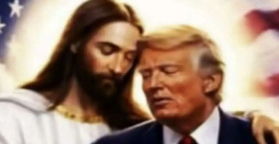 Trump Faces Backlash Over AI-Generated Jesus Image