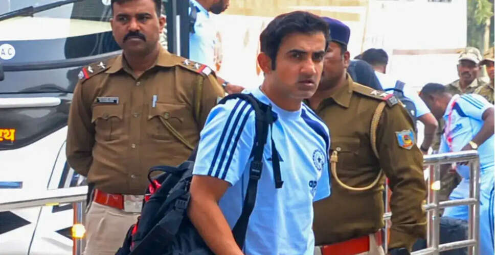 Gautam Gambhir Takes Legal Action to Protect His Image Rights