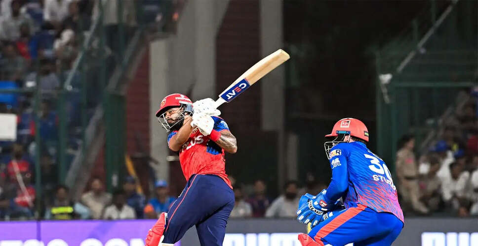 Punjab Kings Achieve Historic T20 Chase Against Delhi Capitals