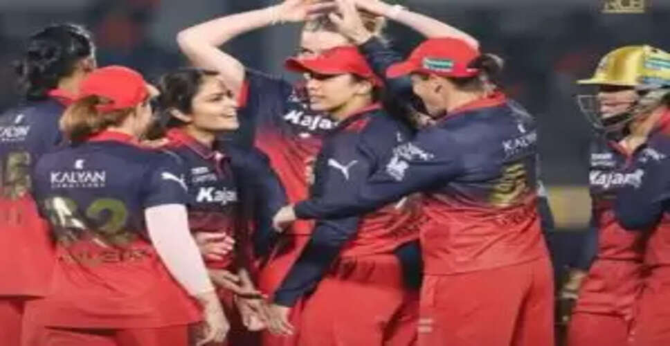 Royal Challengers Bengaluru Secures Spot in Women's Premier League Knockouts with Dominant Win