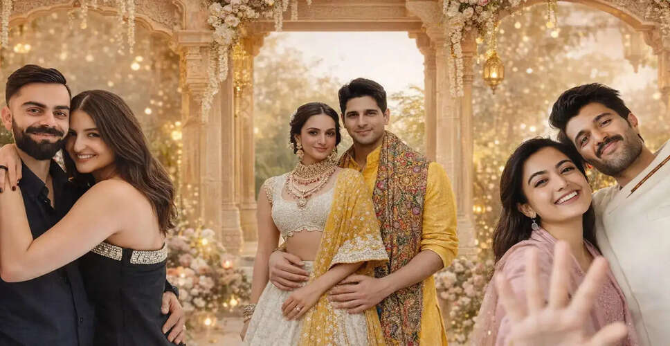 Rashmika Mandanna and Vijay Deverakonda Set to Marry: A Look at Bollywood Couples Who Found Love on Set