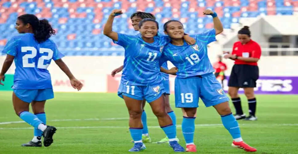 India's Women Footballers Dominate Timor-Leste in AFC Qualifiers