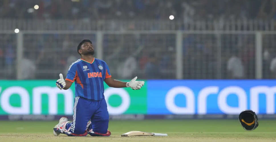Sanju Samson Shines as India Advances to T20 World Cup Semis