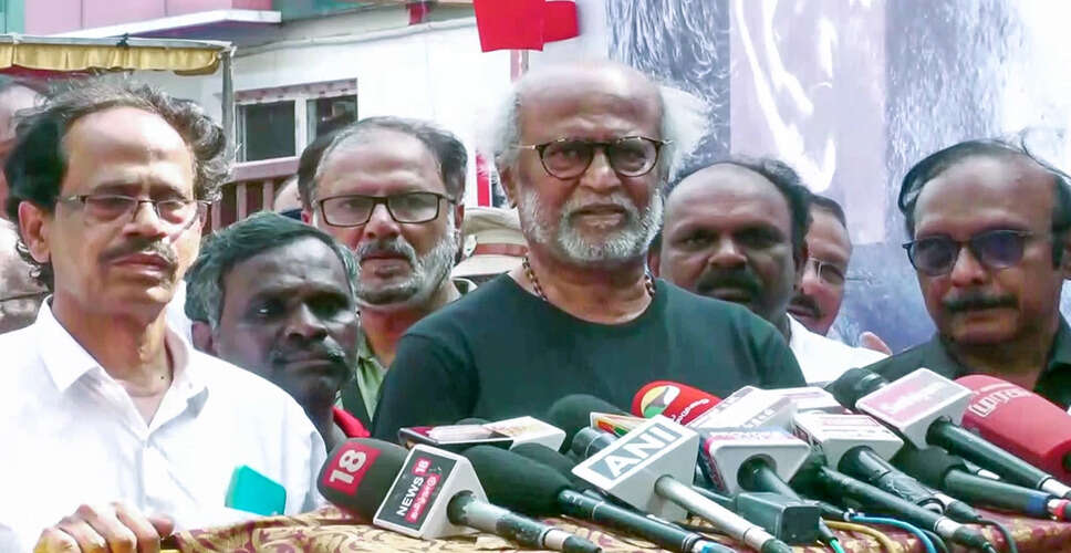 Rajinikanth Responds to Controversy Over Political Comments