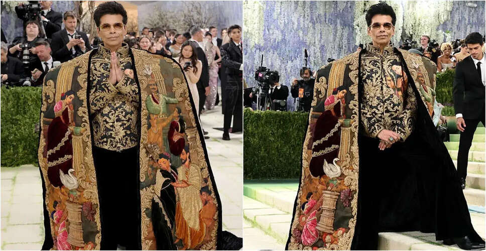 Karan Johar Shines at Met Gala 2026: A Celebration of Indian Culture
