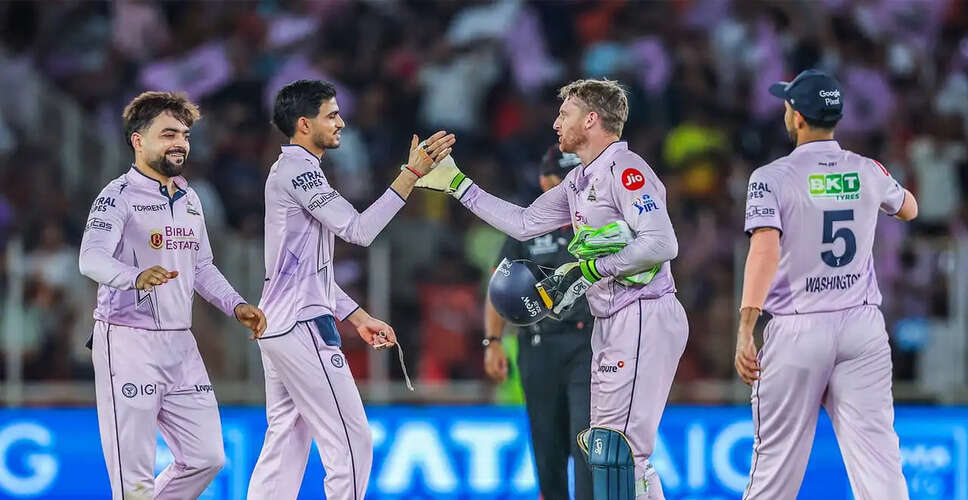 Gujarat Titans Achieve Record IPL Victory Over Sunrisers Hyderabad