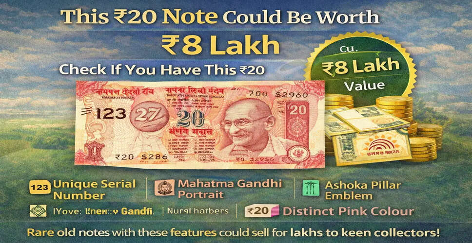 Unlocking the Hidden Value of Old ₹20 Currency Notes
