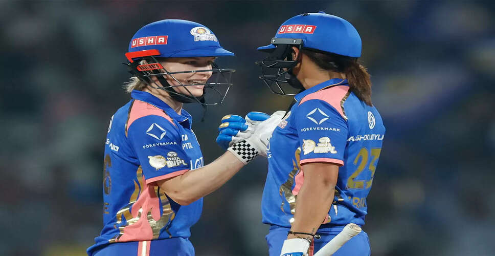 Harmanpreet Kaur Leads Mumbai Indians to Victory Over Gujarat Giants