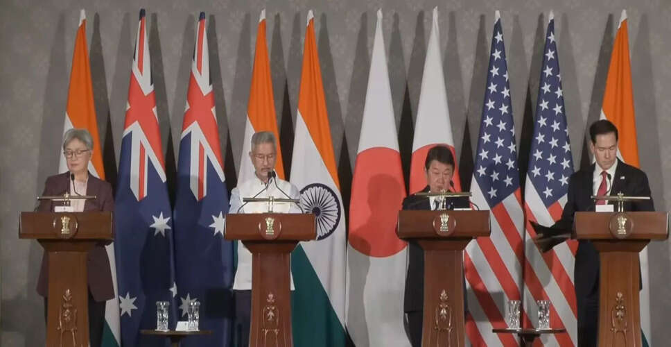 Quad Nations Strengthen Economic Ties and Maritime Cooperation
