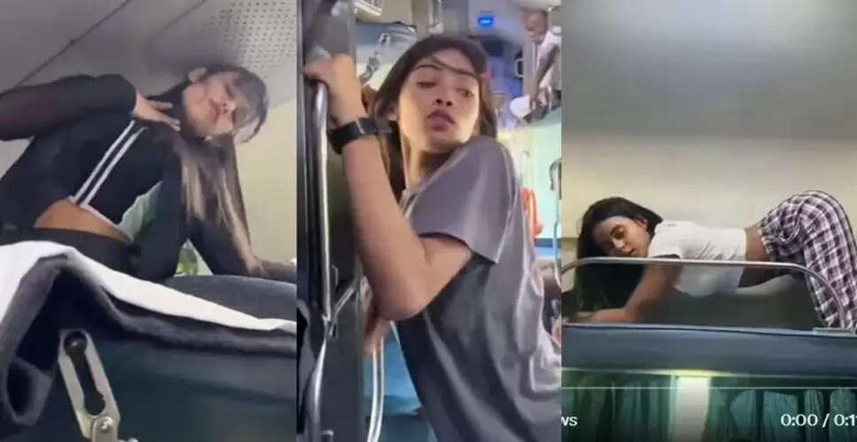 Girls Create a Stir with Dance Videos on Trains