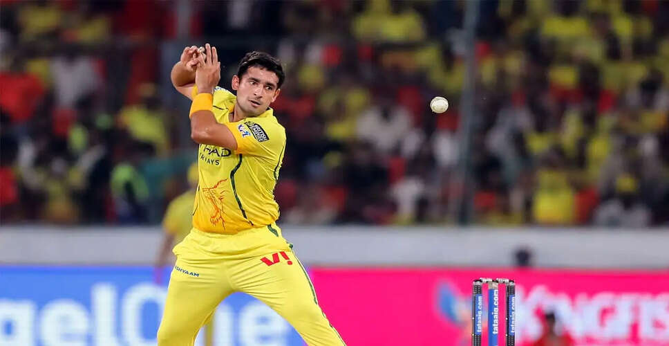 Chennai Super Kings Restrict Mumbai Indians to 159 in IPL Clash