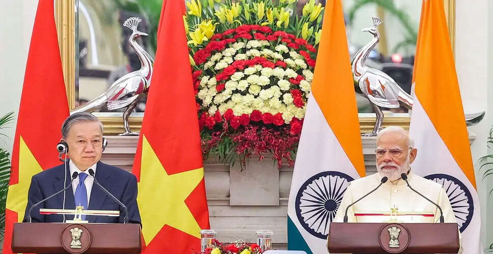 India and Vietnam Strengthen Ties with Enhanced Strategic Partnership