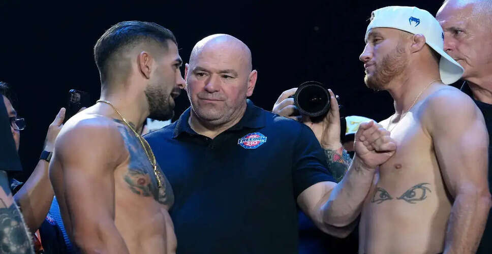 Historic UFC Freedom 250 Event Set for White House Lawn
