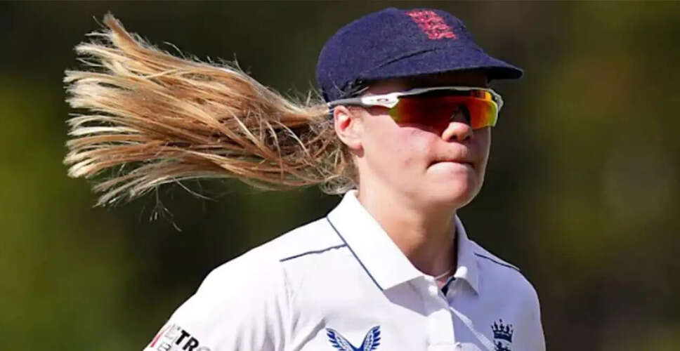 Alexa Stonehouse Receives First England Call-up for ODI Series Against New Zealand