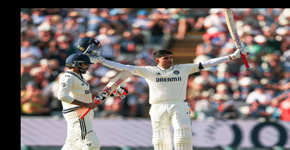 Shubman Gill Makes History as India's Test Captain Against England