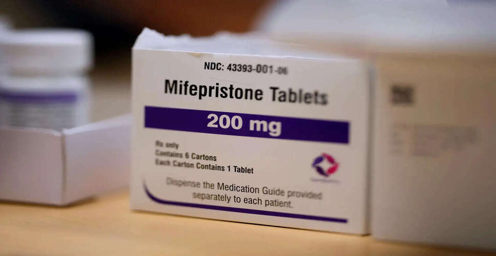 Federal Court Limits Access to Mifepristone, Impacting Abortion Services Nationwide