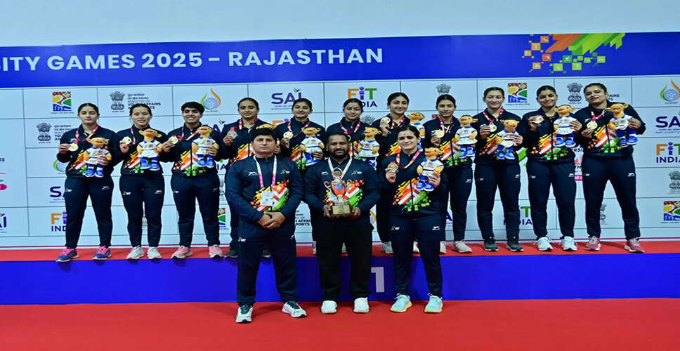 Chandigarh University Triumphs at Khelo India University Games 2025