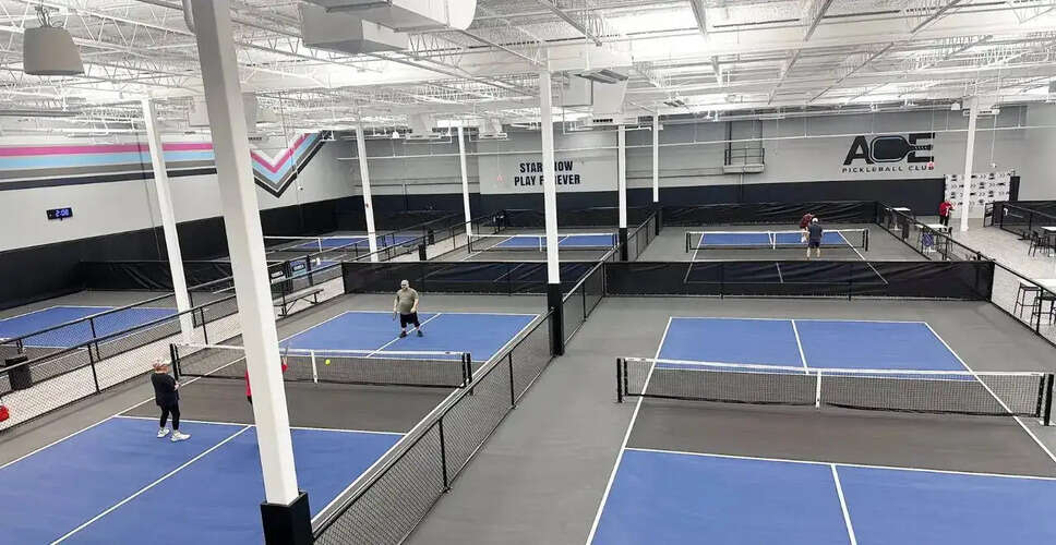 Ace Pickleball Club Expands with New Indoor Facility in Middlesex County