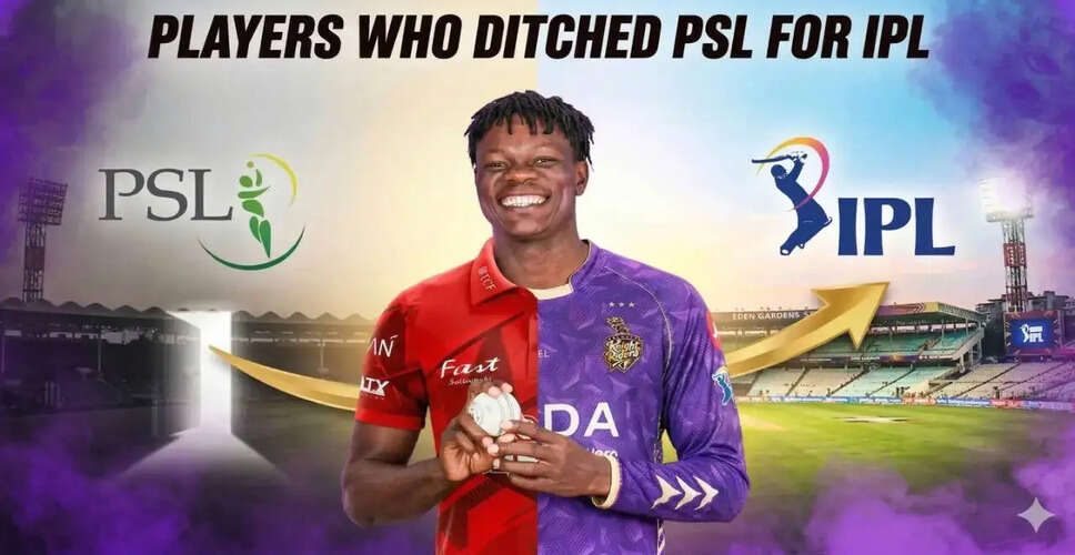 Players Transitioning from PSL to IPL Amid Contract Changes