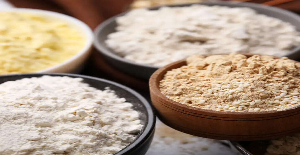 Comparing Atta, Maida, Suji, and Besan: Which Flour is Healthiest?