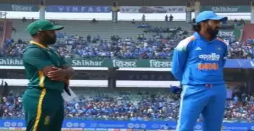 South Africa's Temba Bavuma Calls the Shots in 2nd ODI Against India