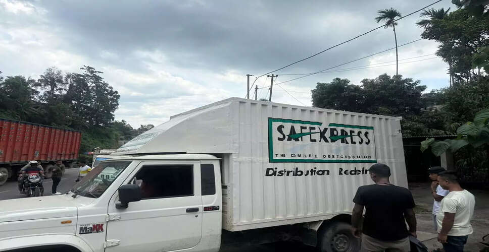 Meghalaya's Cattle Smuggling Exposed: Courier Trucks Used for Illegal Transport