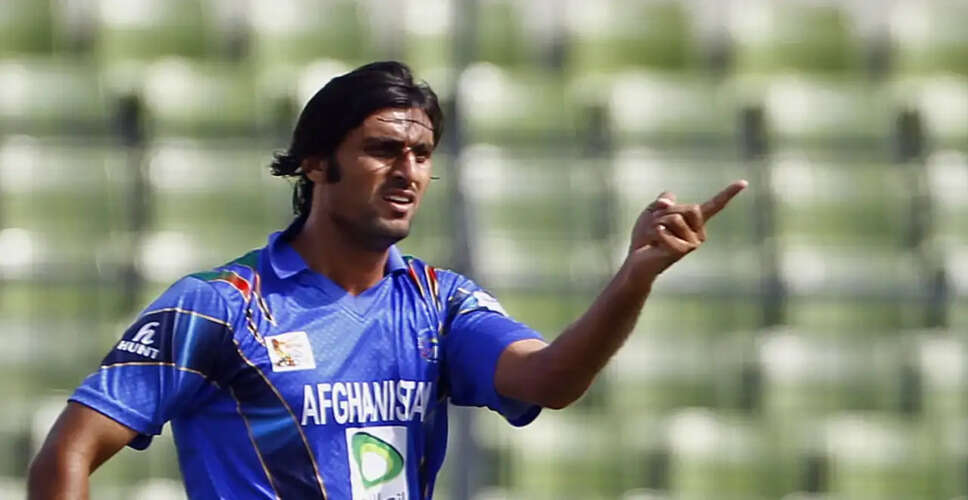 Urgent Appeal for Blood Donations for Former Afghanistan Cricketer Shapoor Zadran