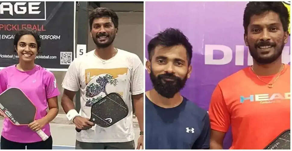 Vimalraj Jayachandran Shines at Dinked PWR 200 with Triple Gold