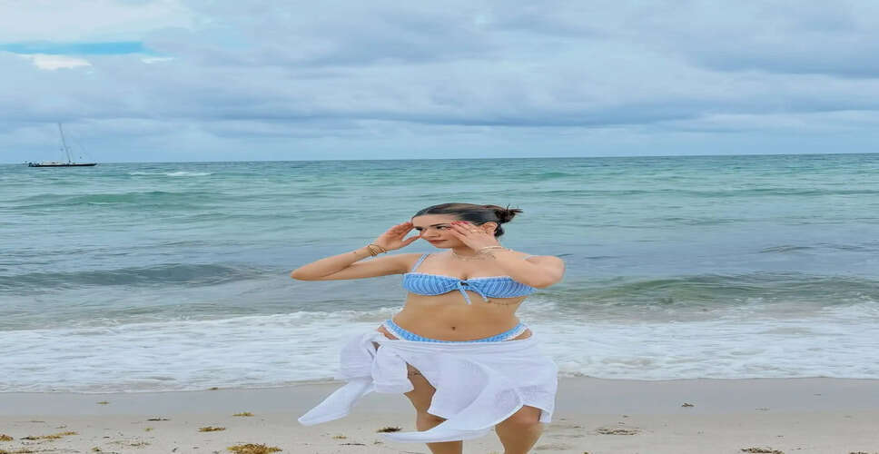 Avneet Kaur Dazzles in Miami Beach with Stunning Bikini Photos