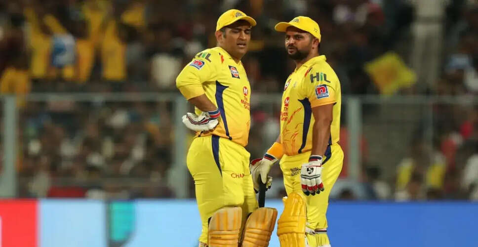 Suresh Raina Inducted into CSK Hall of Fame Amid IPL Career Highlights