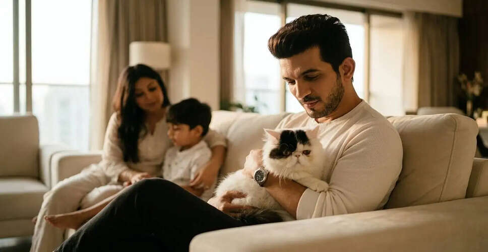 Meet Arjun Bijlani's Furry Companion: How Aura Enriches His Family Life