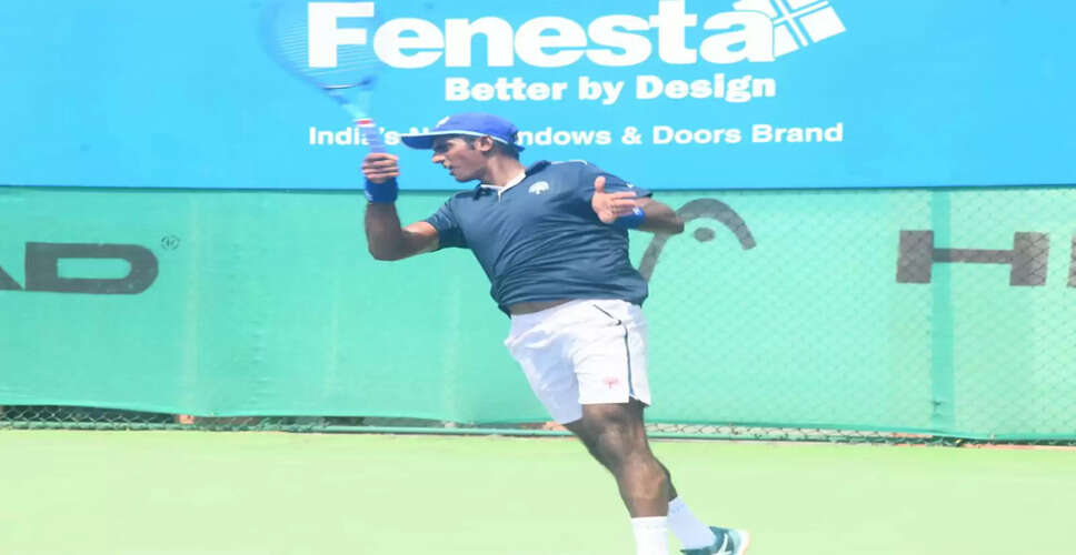 Vaishnavi Adkar and Prajwal Dev Shine on Day One of Fenesta Open National Tennis Championship