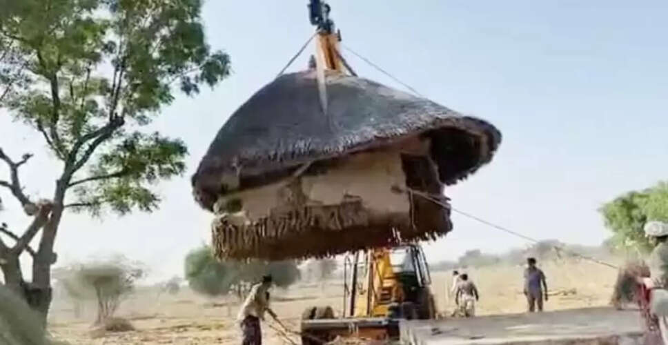 Grandson Preserves Grandfather's Hut in Rajasthan with Innovative Move