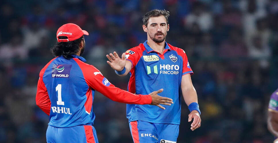 Mitchell Starc Opts Out of IPL 2025, Impacting Delhi Capitals' Bowling Lineup
