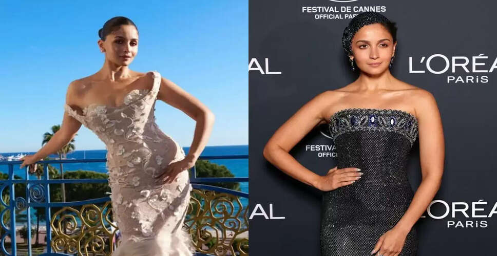 Alia Bhatt Dazzles at Cannes Film Festival 2025 with Stunning Looks