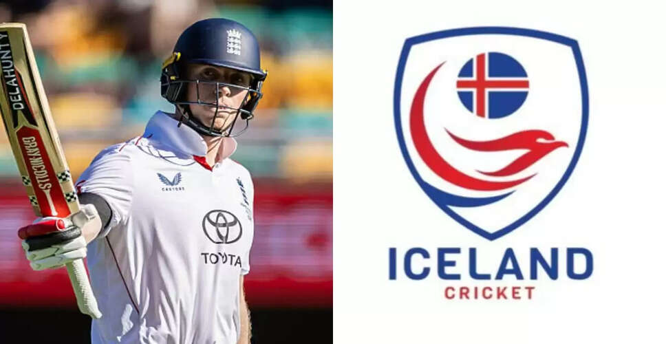 Zak Crawley Responds to Iceland Cricket's Duck Prediction in Ashes 2025